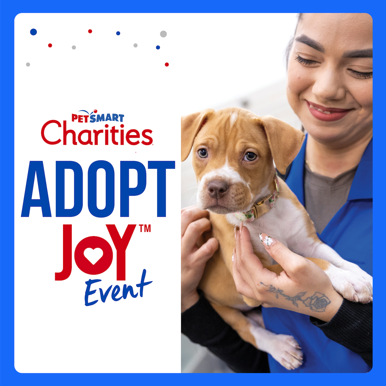 associate with puppy for adopt joy includes branding
