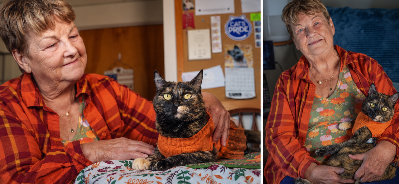 patricia and muffin