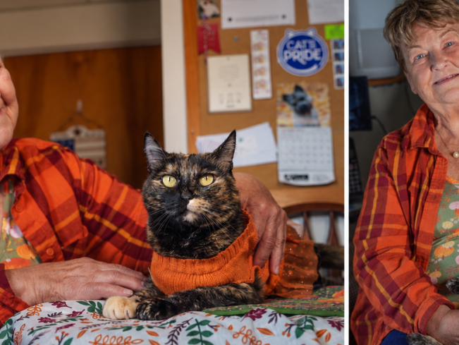 patricia and muffin