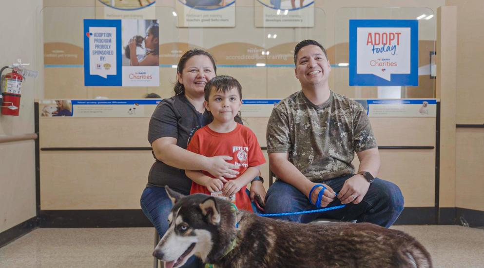 Family and dog Balto